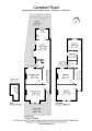 Floorplan of Campbell Road, Hanwell, London, W7 3EB